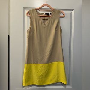 Bebe color block sheath dress Size S